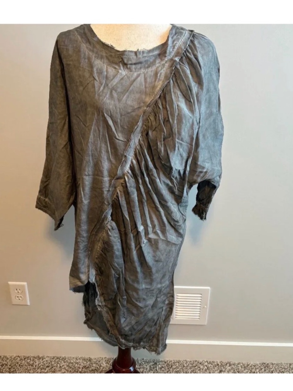 Sanctamuerte Tunic Gray - NWOT